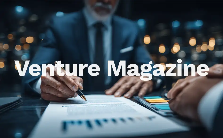 Logo Venture Magazine